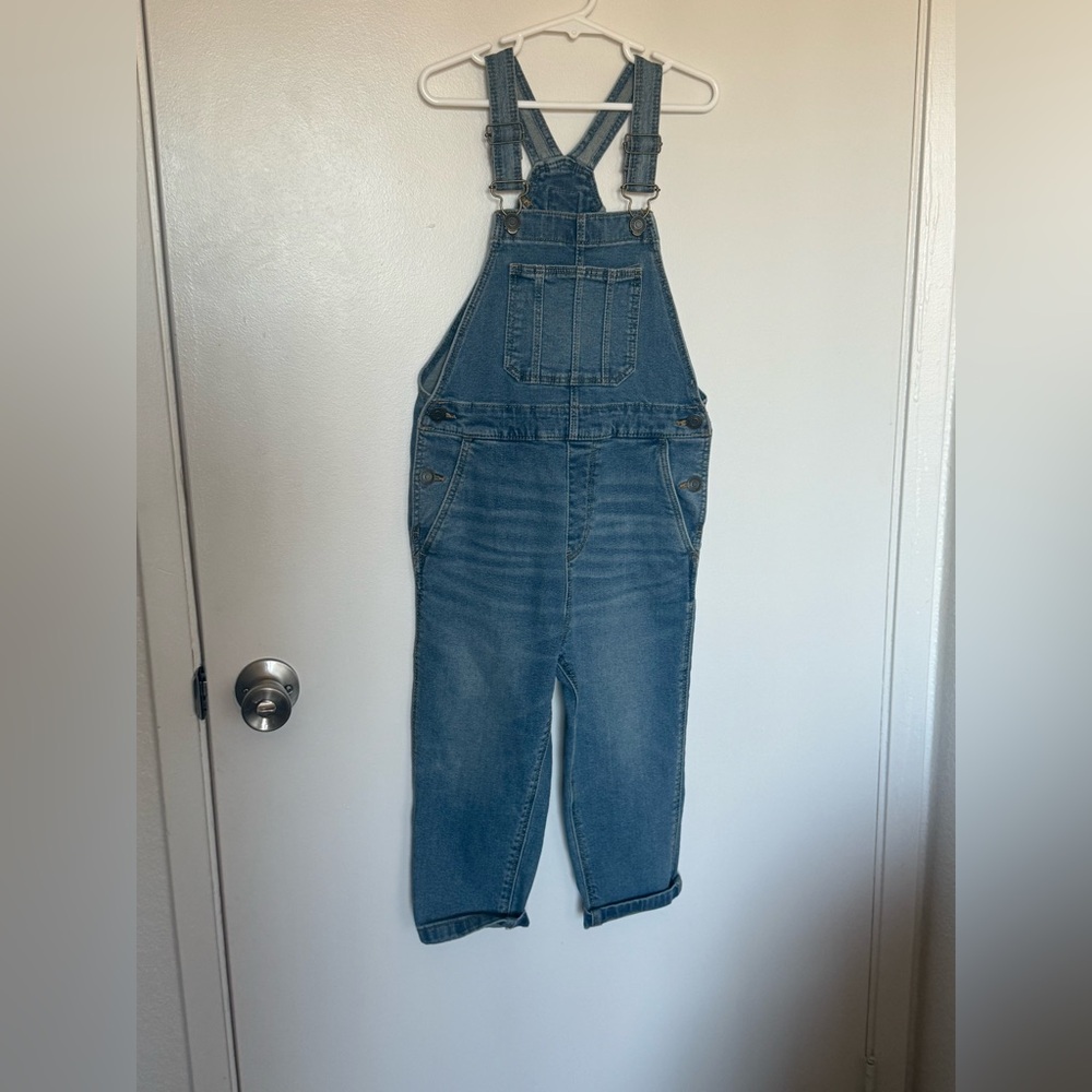 Little co Blue Denim Overalls